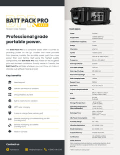 Hybrid Power Batt Pack Pro POR0005