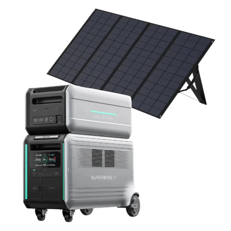 Zendure SuperBase V4600 + B4600 + 400W Solar Panel